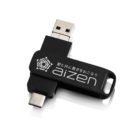Флешка 3 в 1 (USB + micro USB + Type-C) F38