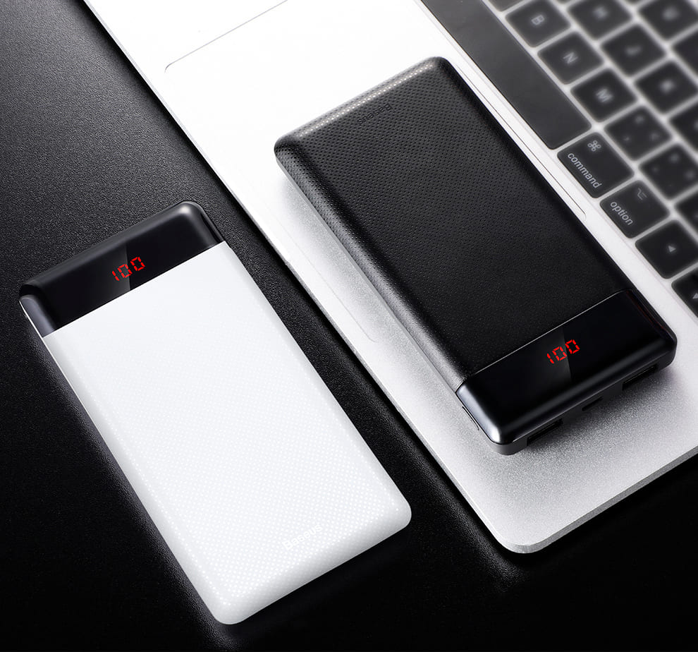 Тонкий внешний аккумулятор 10000 mAh заказать по низкой цене в спб