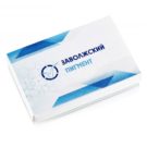 Белая упаковка из картона, УФ-печать