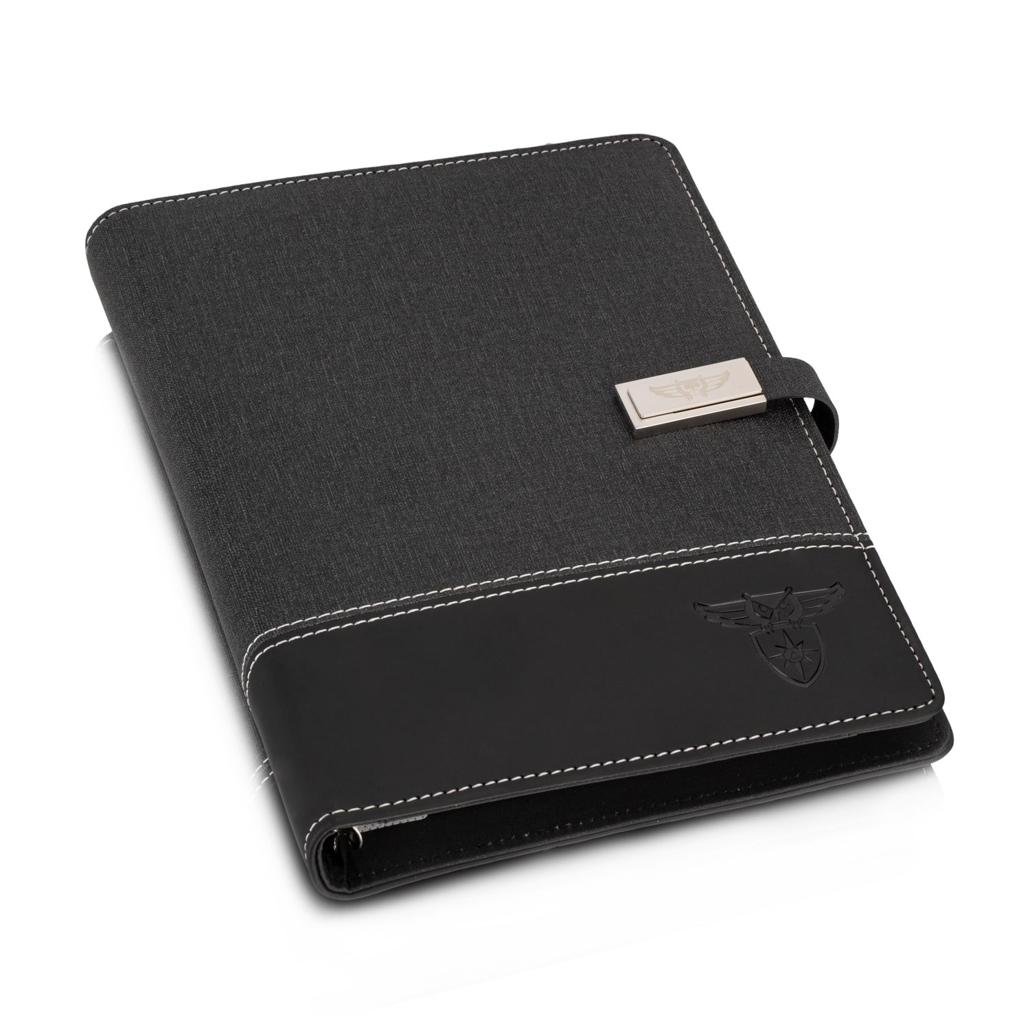 Умный ежедневник с зарядкой и флешкой Diary-smart D3