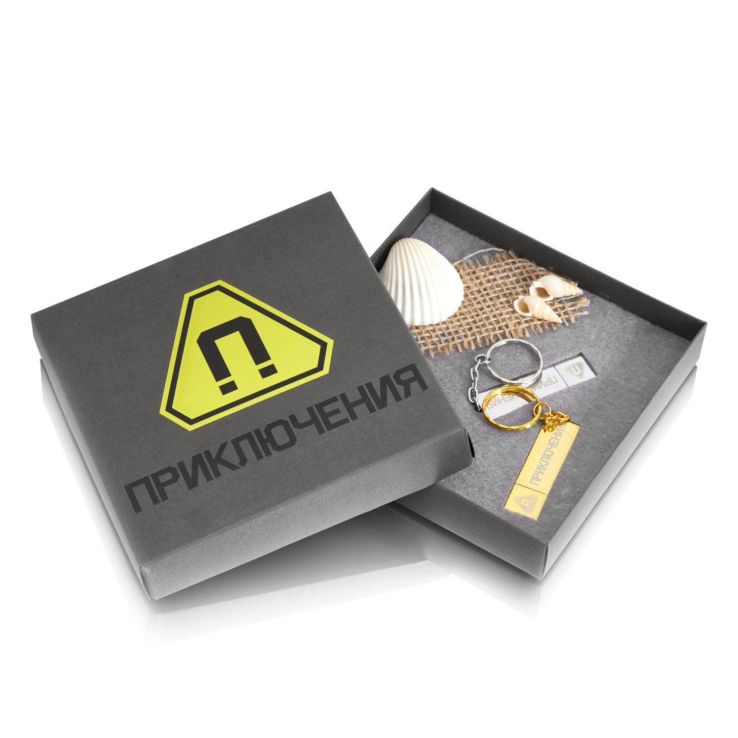 Подарочный набор квадратная коробка