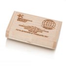 Деревянная упаковка для флешки Bamboo (F28) PACK-20