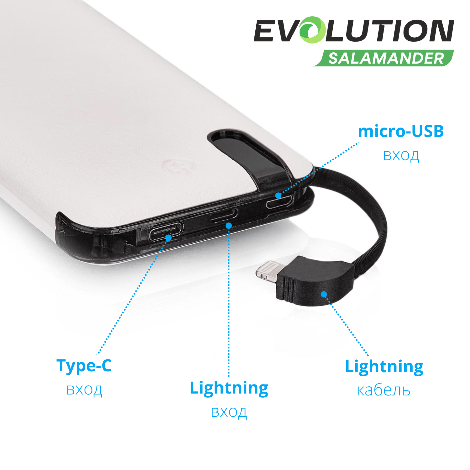 Внешний аккумулятор EVOLUTION PB12