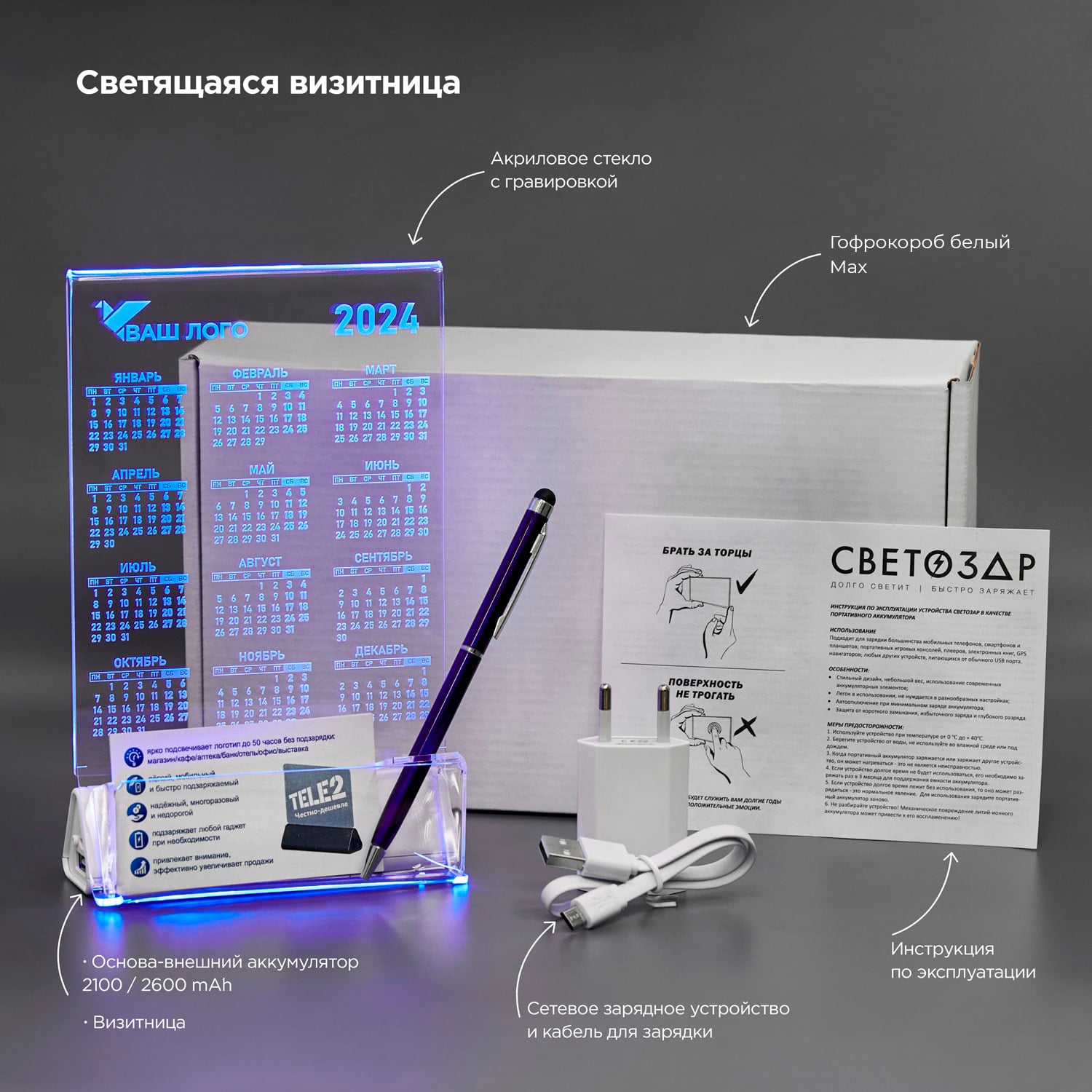 Светящаяся-визитница-СВЕТОЗАР-синий-min